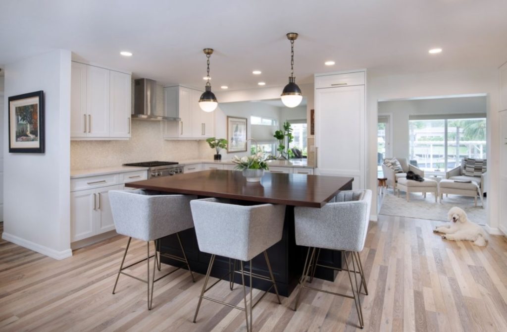 Fort Myers FL Interior Remodel Kitchen Island